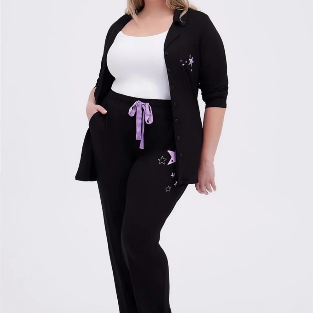 Torrid super soft full lenght  pajamas set